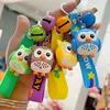 Wide rope-bell-owl-mixed colors