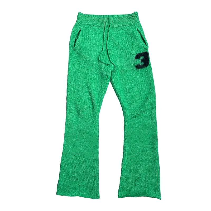 OEM Custom Mohair Flare Pants - High Quality Streetwear