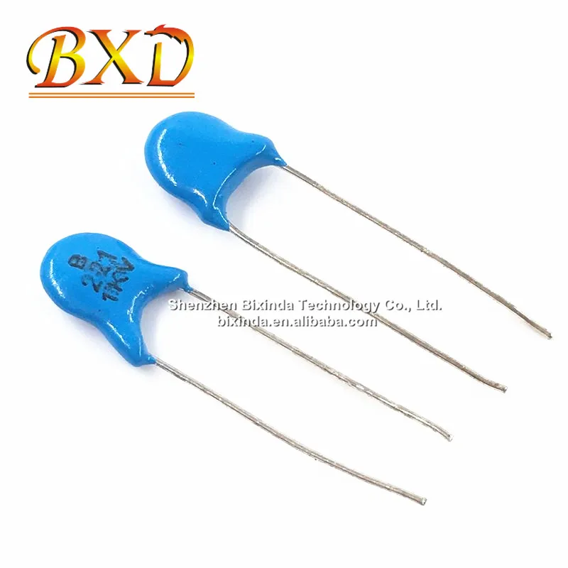 High Voltage Ceramic Capacitor 221 220pf 1kv 2000v 221 1kv 2kv - Buy ...