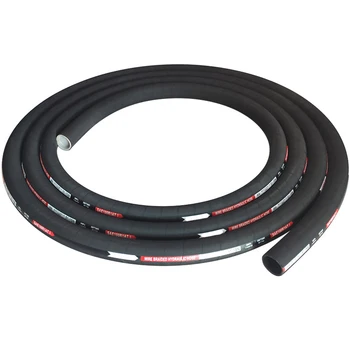 High pressure steel wire braided rubber hose and assembly High temperature steam corrosion resistant rubber hose