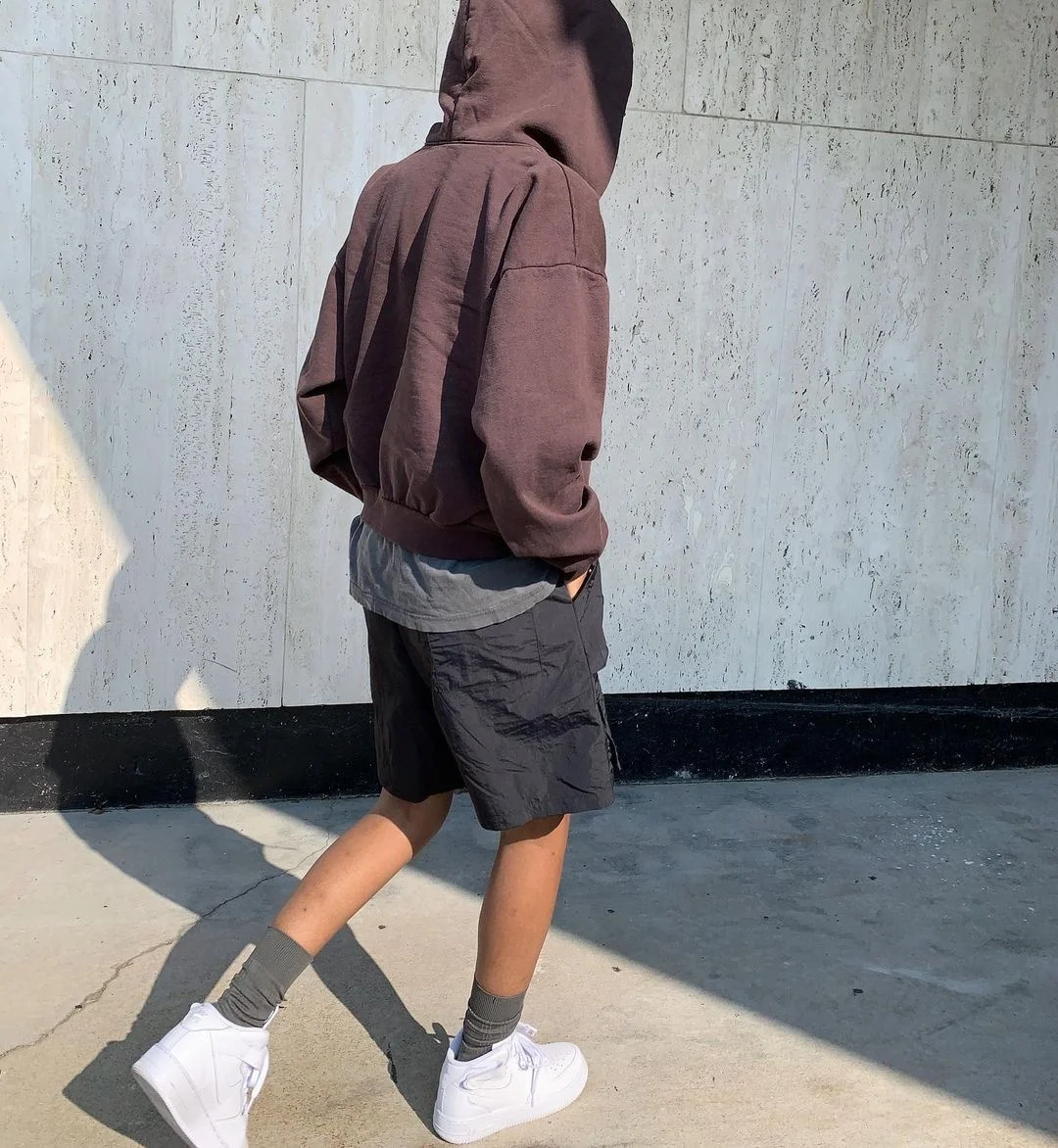 OEM Shorts Long Drawstring Drop Shipping FOG Men Nylon Stock Cargo Short  Cargo Pants