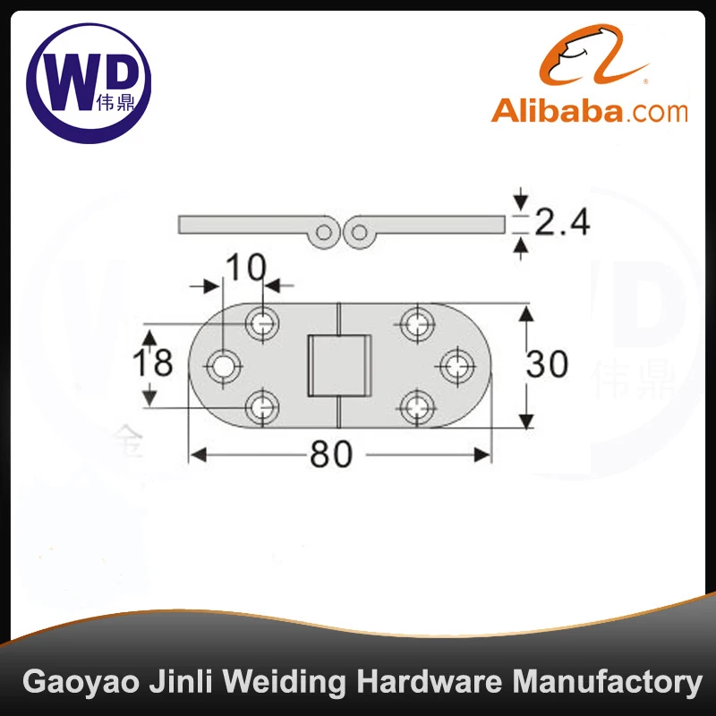 Small Flap Hinge Thickened Hidden Hinge Table Furniture Hardware Buy