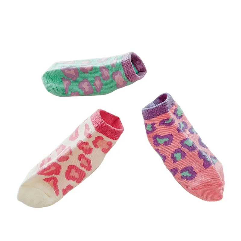 Happy Cherry Newborn Babys Slipper Socks Cotton Anti-slip Floor Socks for Boys Girls Kids 