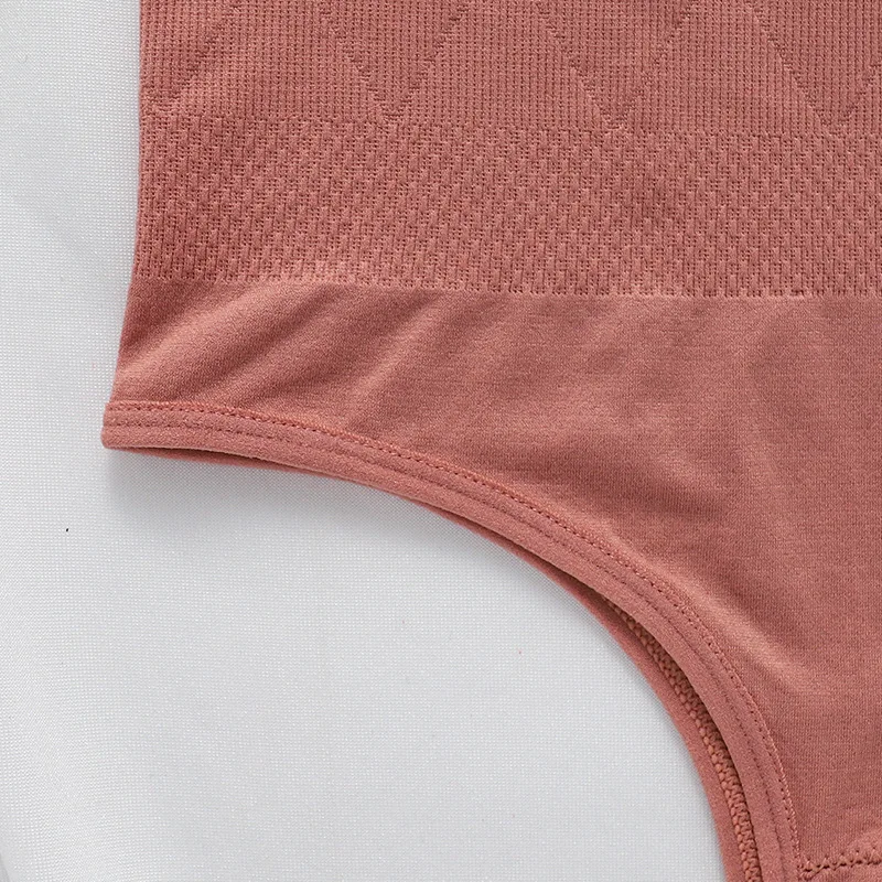 LAZAWG Middle Waist Tummy Control Thong For Women Body Shaper Slimming - View #3