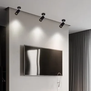 5W 10W 15W Modern E27 Aluminum IP44 Round Ceiling Recessed LED Spotlight for Home Office