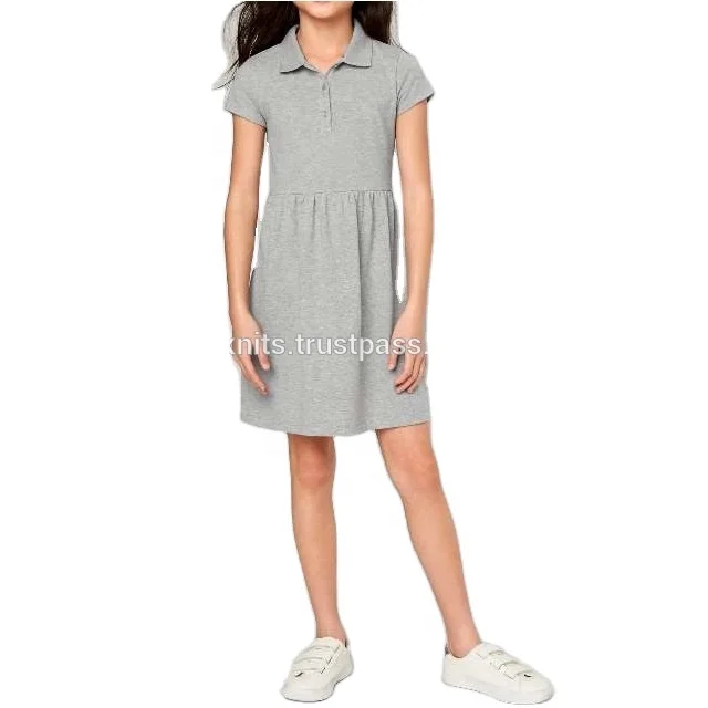 pique polo dress