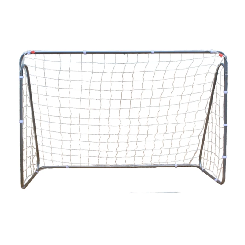 IUNNDS Soccer Goals for Backyard Foldable Portable Soccer Net for Goal Children Fiberglass Pole