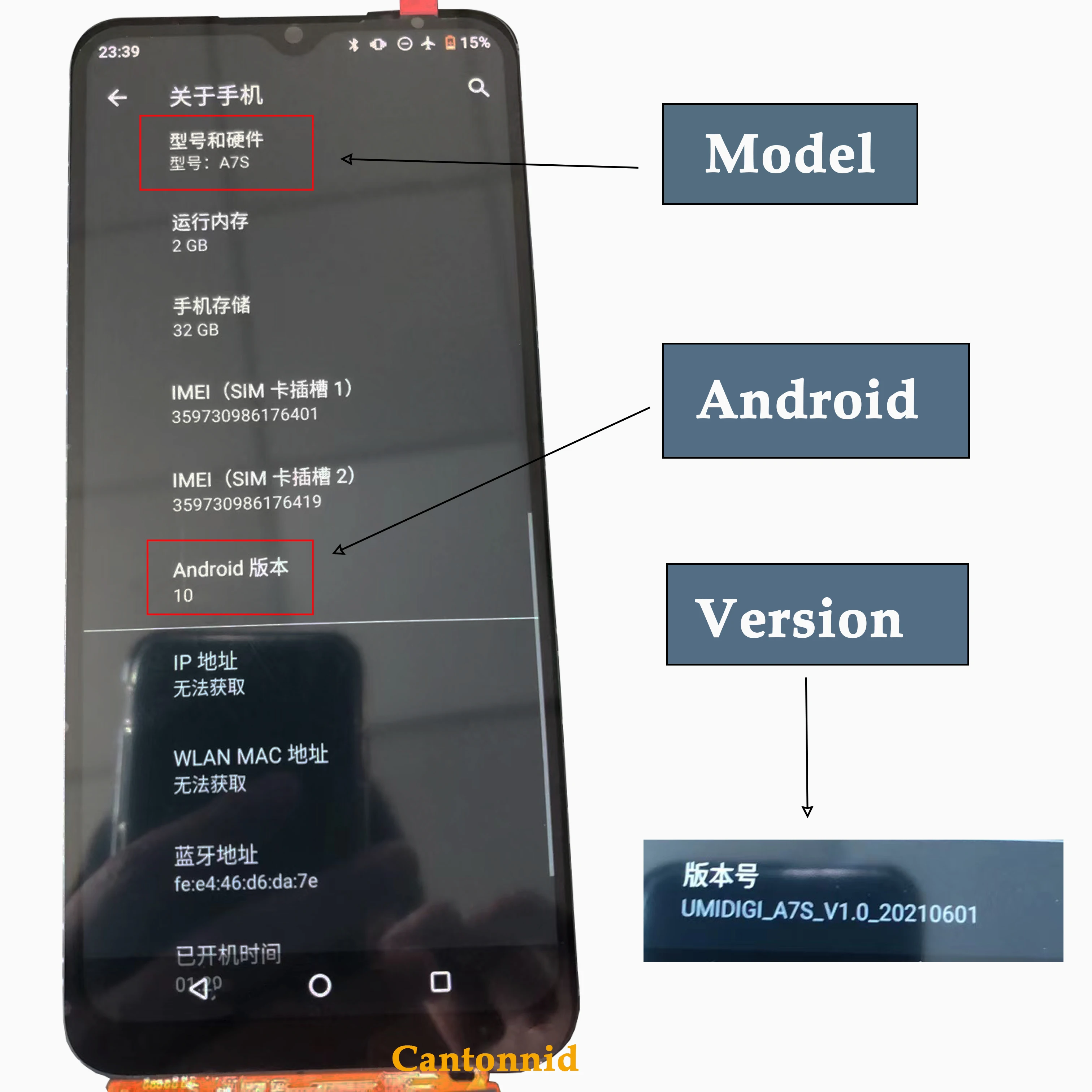 Lcd Pantalla Para Umidigi A7s Screen