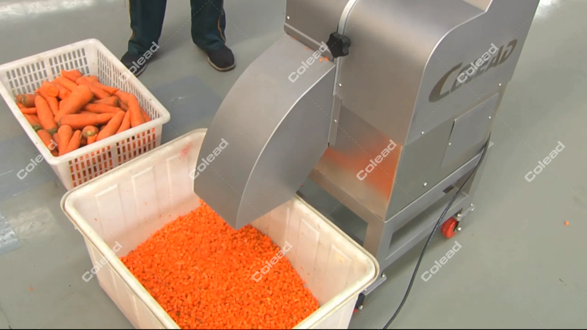 Vegetable Fruit Dicing Cutting Machine Fruit Processing Dicer Machine