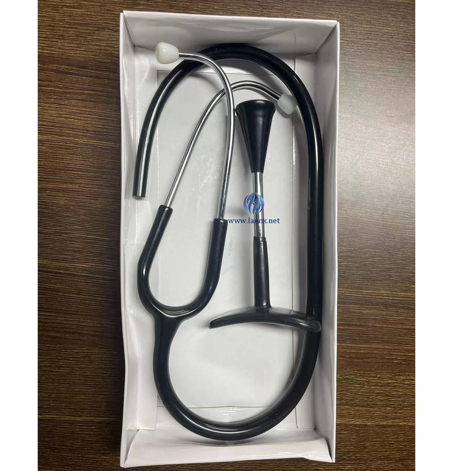 Premium Dual Head Black Fetal Stethoscope Stainless Steel Stethoscop