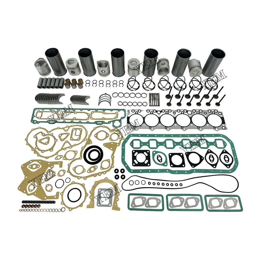 For Isuzu 6BB1 Overhaul Kit Aftermarket Engine Spare Parts 4