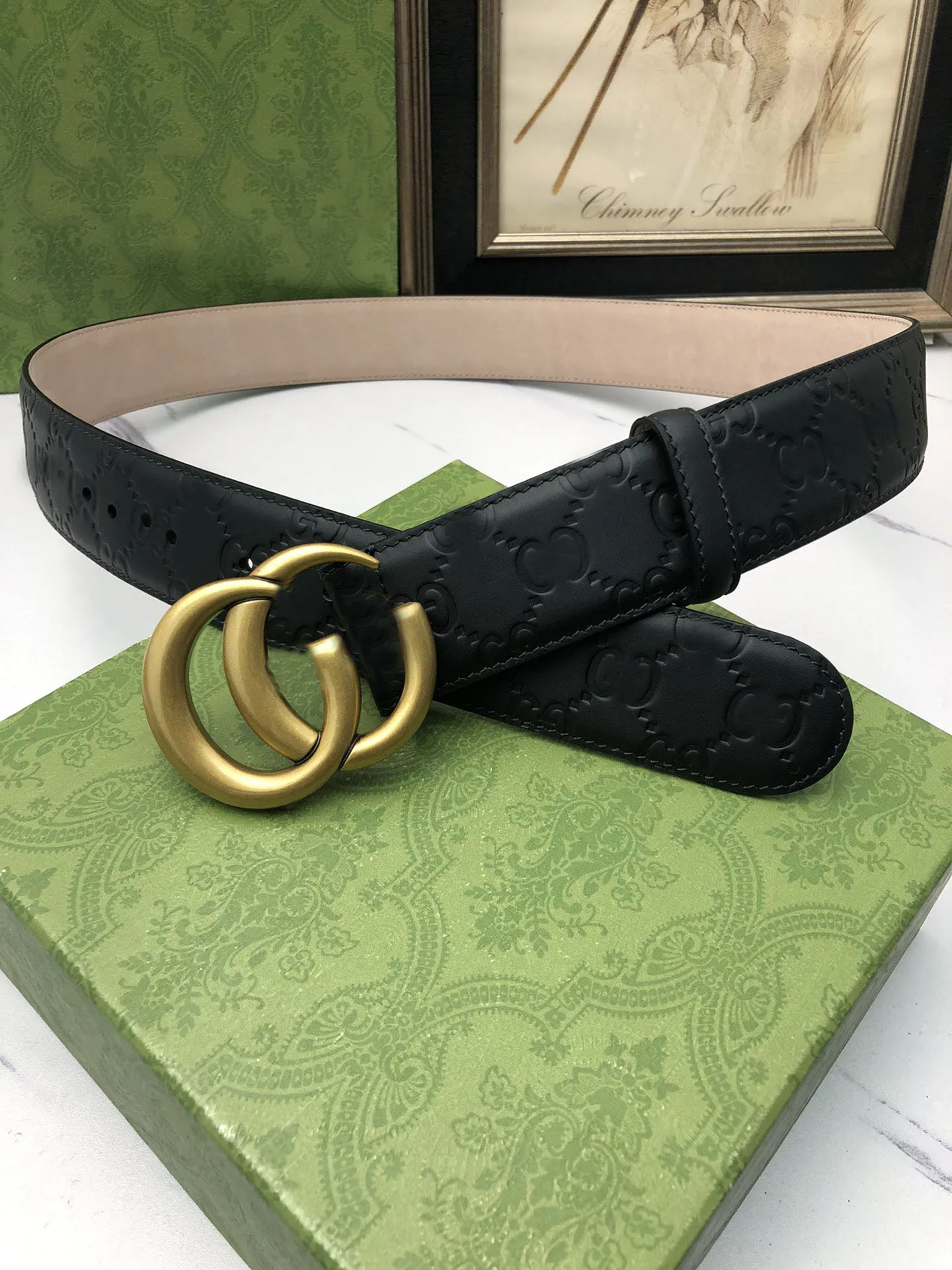 Роскошный модный дизайнерский черный кожаный ремень от известного бренда для мужчин и женщин