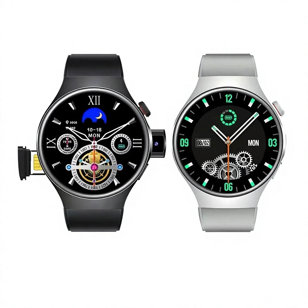 Popular BW17 Daily Wear Smartwatch With SIM Card Phone Call Round Display Multi-Sport Health Tracking Relojes Inteligentes