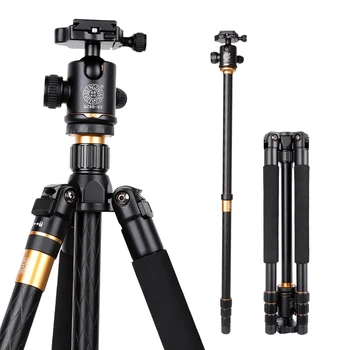 Q999 Professional Fluid Head Aluminum Video Camera Tripod,1590mm Digital and Slr Camera Tripod Free Shipping 666 detail image