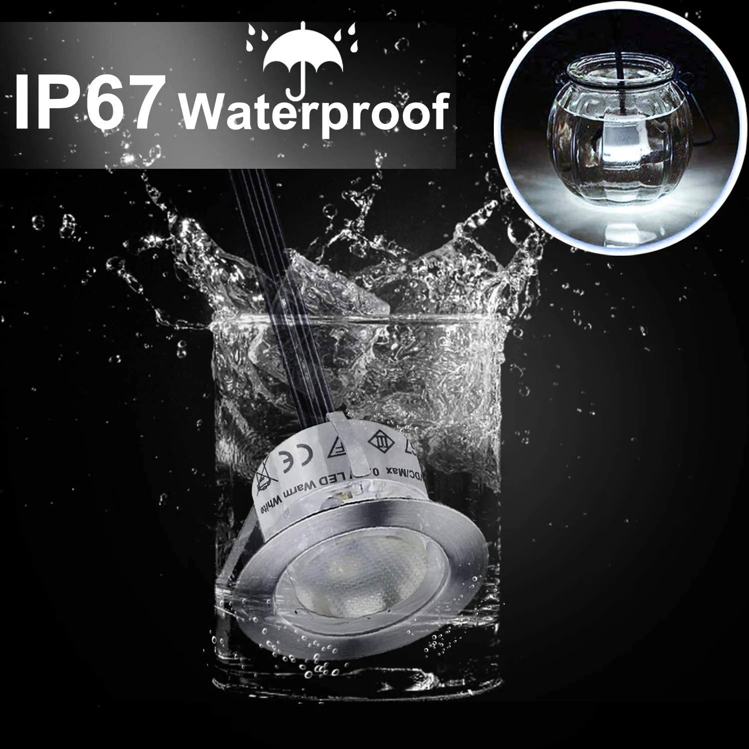 Mini Waterproof IP67 LED Stair Step Outdoor Light  Led Underground Light 10w