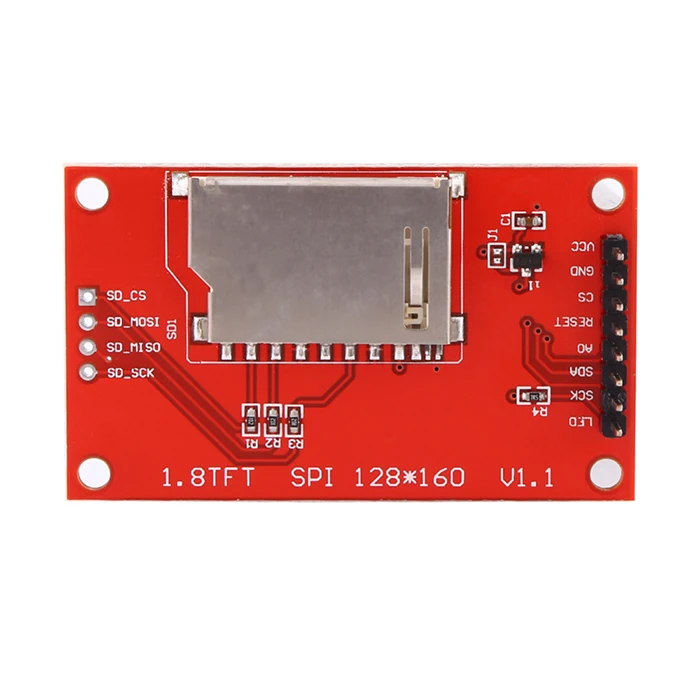 1,8 Zoll TFT LCD Display Modul 128x160 SPI SD ST7735 Arduino Raspberry Pi 1,8 Zoll TFT LCD Display Modul 128x160 SPI SD ST7735 Arduino Raspberry Pi