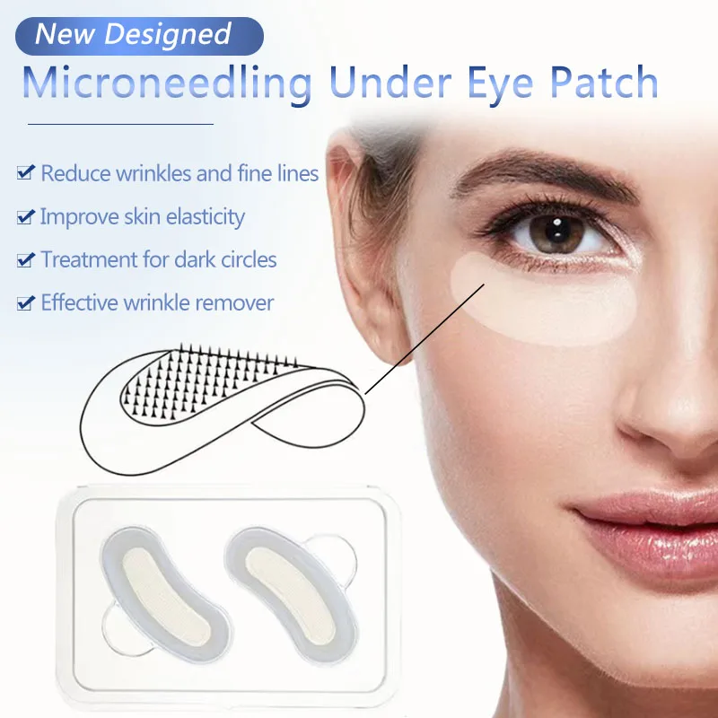 Anti Aging Moisture Disolvable Microneedling Eye Patch Under Eye Micro