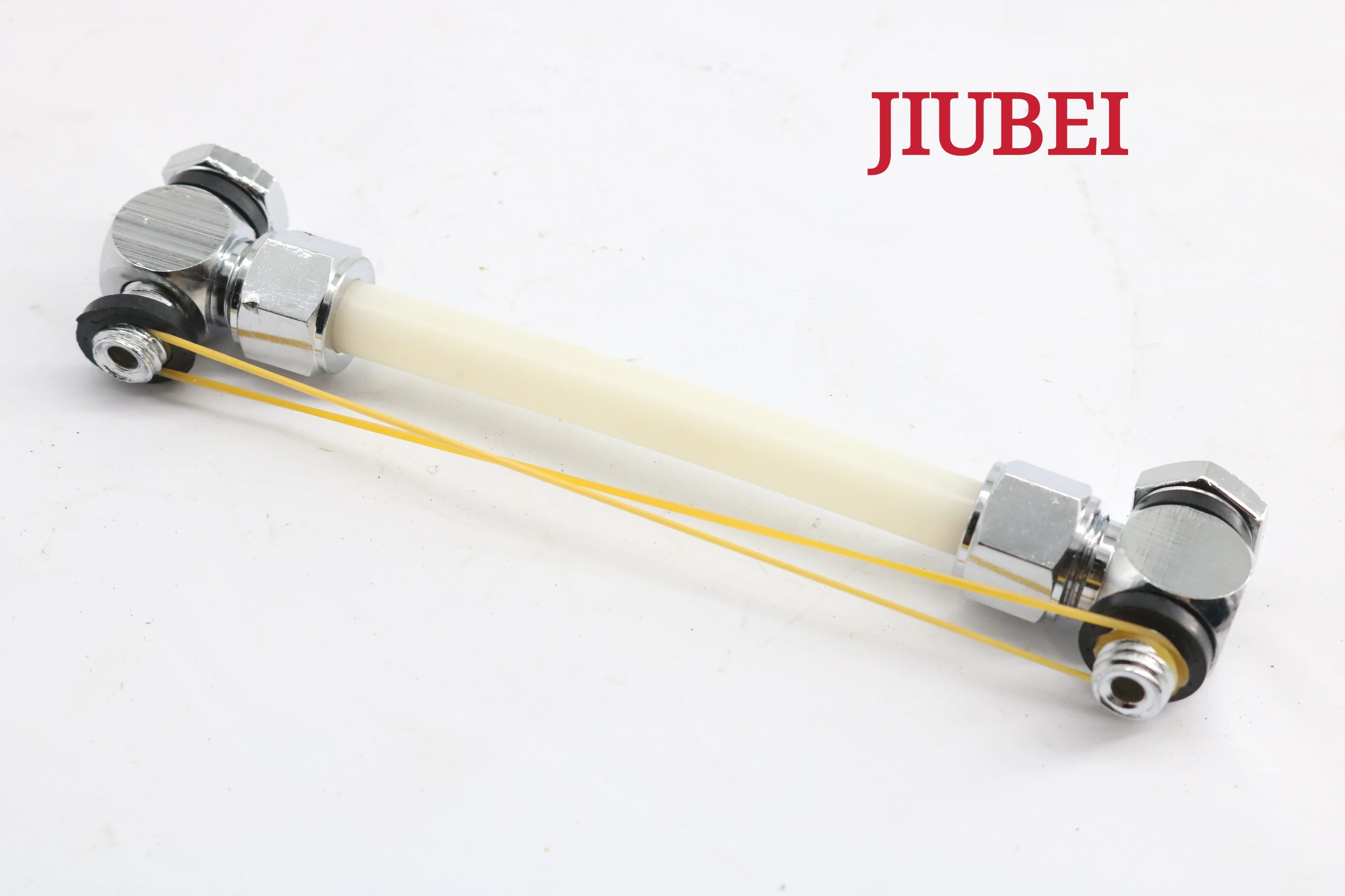 1 Piece Oil Level Indicator for Screw Compressors - 180mm Mirror Sight Glass with Clear Viewing Window (95mmxM10