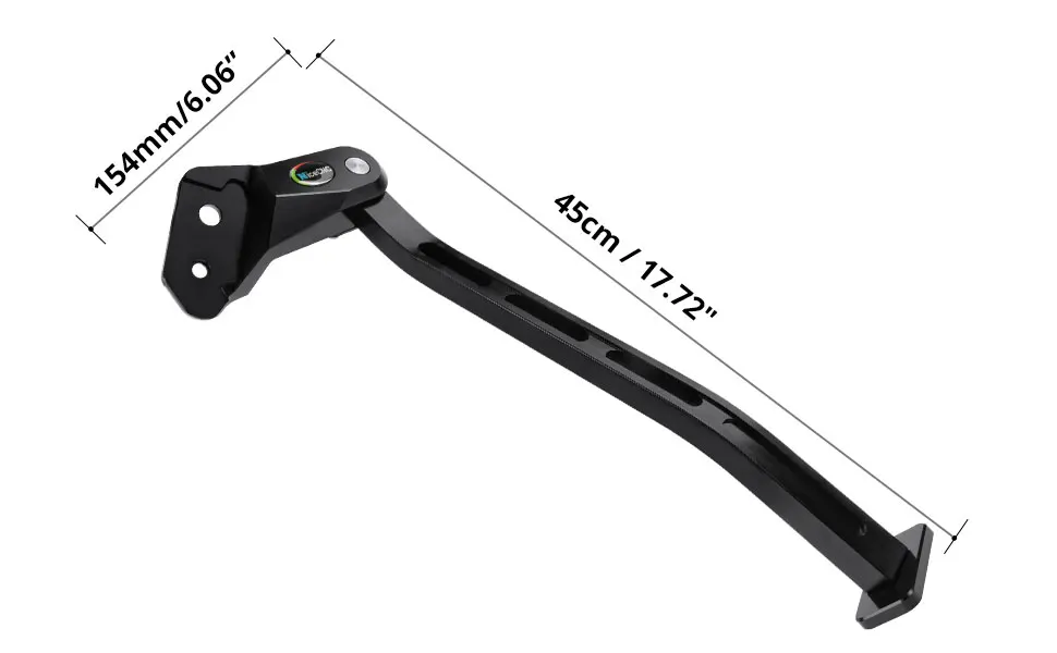 Nicecnc Billet Kick Side Stand Sidestand Kickstand For Honda Crf250r Crf 450r Crf450rwe Buy