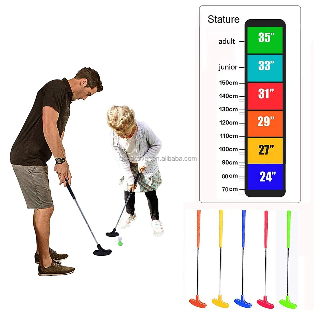 Factory Price Universal Golf Club Putter Custom Scalable Golf Putter