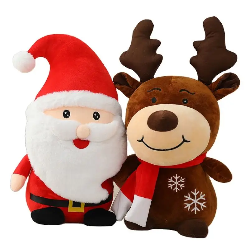 メーカーOEM鹿サンタクロースクリスマスぬいぐるみクリスマス