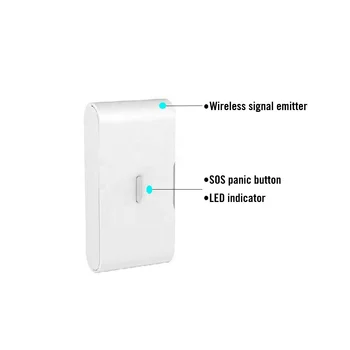 Sensore Porta / Finestra Wireless 433mHZ DV-2ATD. Per Kit DV-2AT, DV - Foto 2