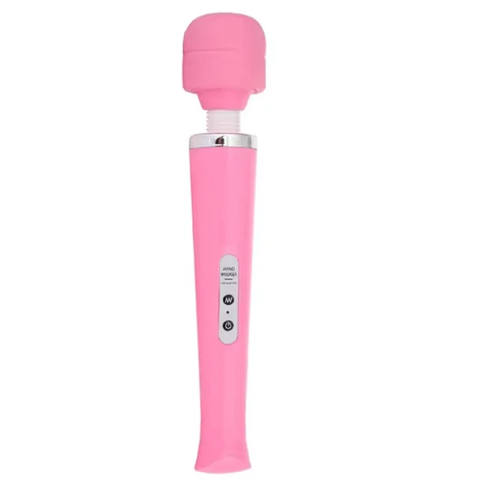 Four Colors Multi Speed Rotating Head Vibrating Girl Pussy Vagina Vibration Fitness Magic AV Wands Massage Vibrator for Women