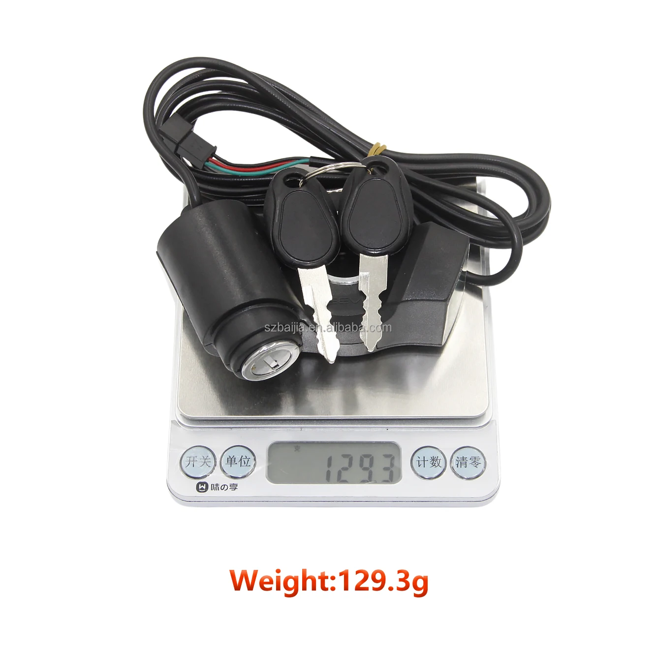 Kugoo M4/M4 Pro Electric Scooter electric scooter accessories parts Locks 2 Keys Digital Display Electric Scooter accessories