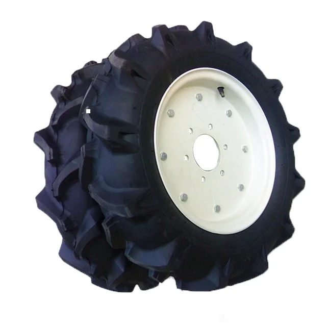 Set Ruote Gommate 5.00-12 Con Semiassi - Ruote Di Ricambio Per Carrelli E Rimorchi