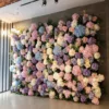 floral realm, clear ripples, pink, blue, purple