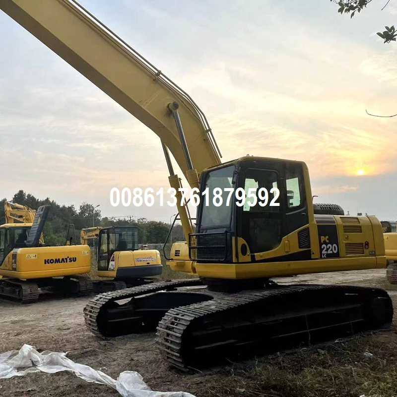 コマツ PC220-7 油圧ショベル 18m 長尺ブーム 2014年式