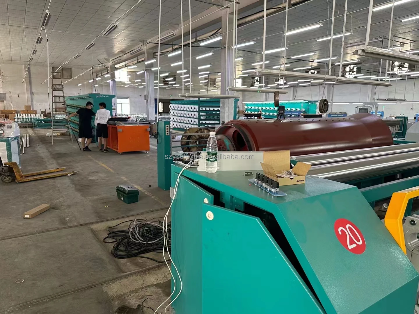 Warping Machine Spare Parts reed to splitting yarn on sectional splitting and striping mother yarn warping machine details