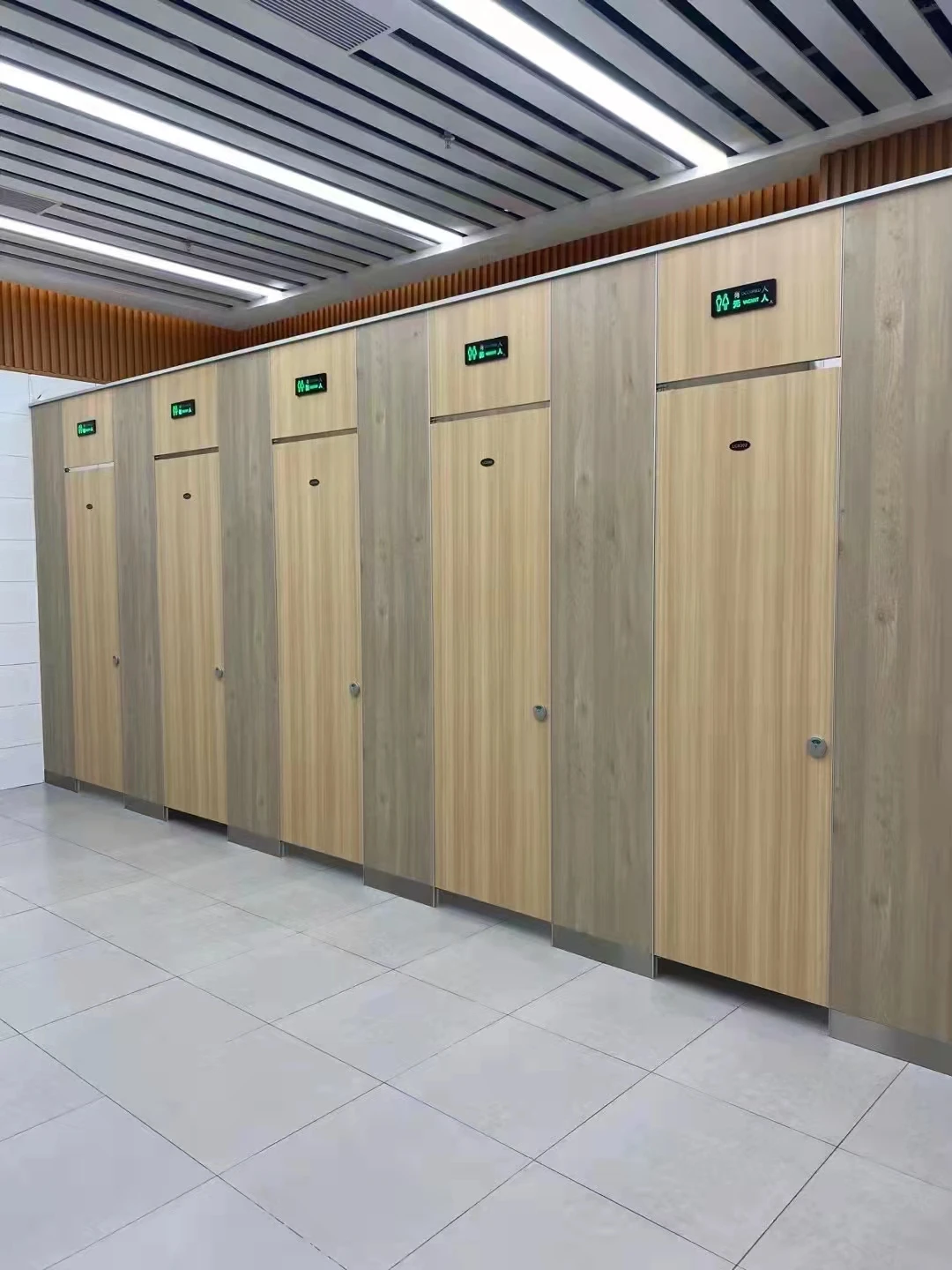 AOGAO LED Light Toilet Cubicle Partition - Intelligent & Durable
