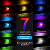 Colorful gradient fast flashing