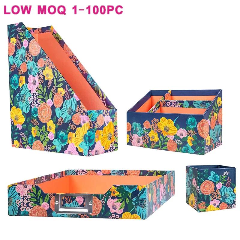 Новые поступления картонный органайзер для канцелярских принадлежностей Настольный офиса и школы