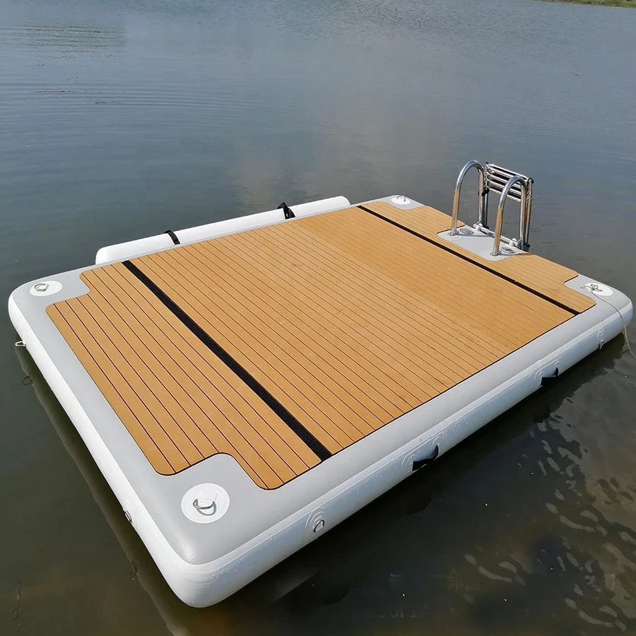 Hot Selling 3m 5m 10m Drop Stitch Pontoon Pvc Foam Inflatable Swim ...