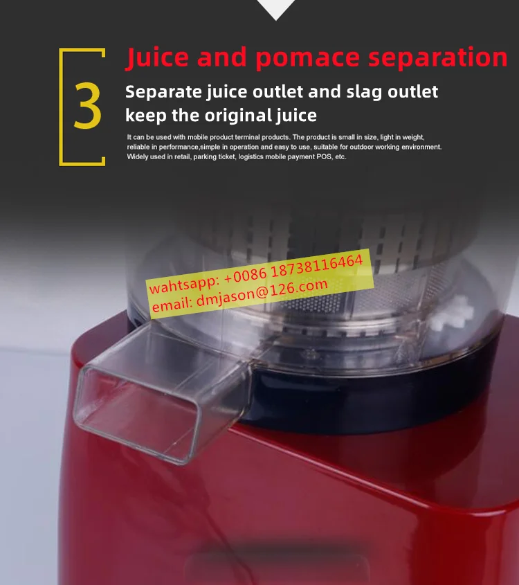 Industrial Cold Press Calamansi Juice Extractor Fruit Orange Juicer