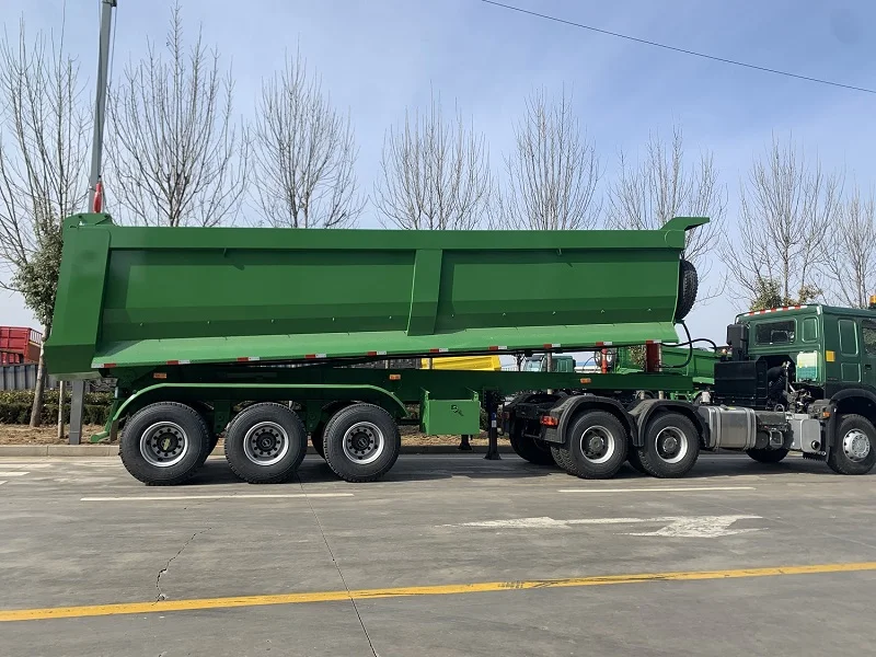 Vehicle Master 2 3 4 Axles Dump Semi Trailer Tipper Trailer/Dumper/Tipping Semi Truck Trailer Scrap Tipper Trailer