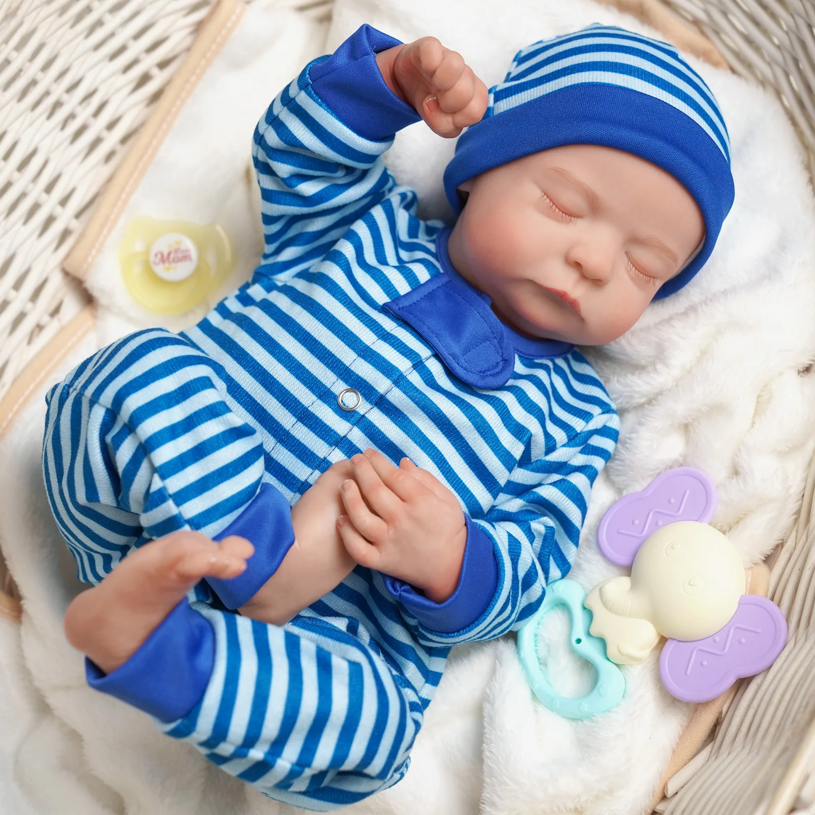 Babeside Wholesale 3d Painted Realistic Baby Completo De Silicon Em