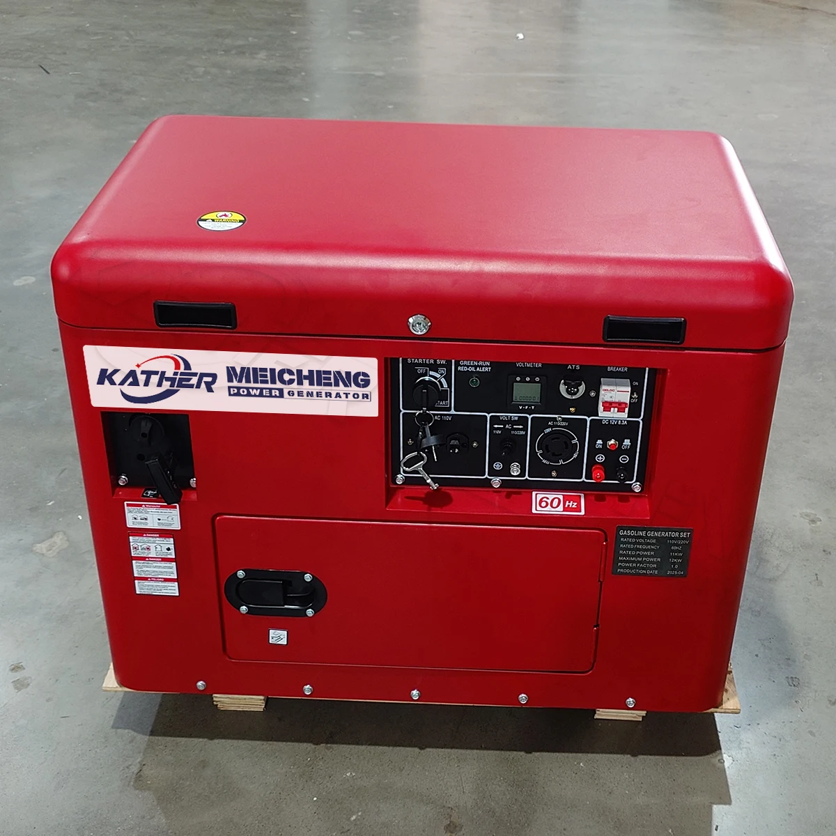 3kva 5kva 8kva 10kva Super tihi bencinski generator 10 kW Električni generator za bencin Brez hrupa Genseti z Ats 20kva 15 kW 12kva