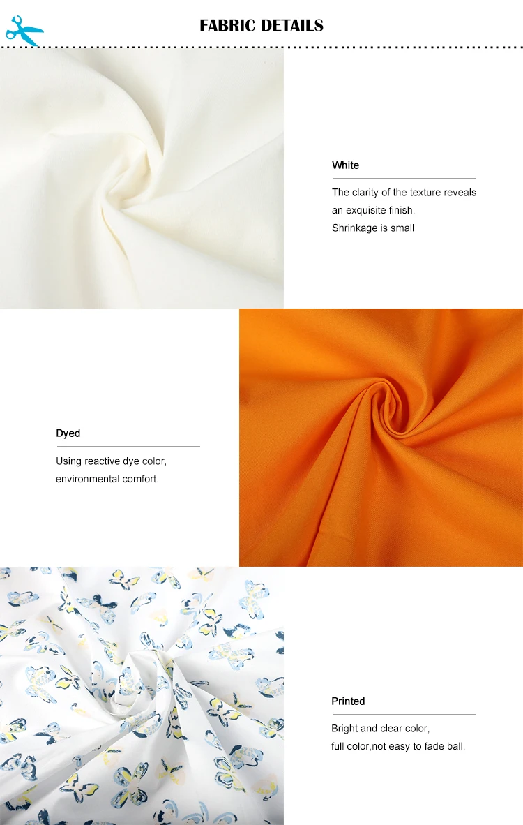 Wholesale 100 cotton 130 * 70  digital poplin canvas printed colorful fabric