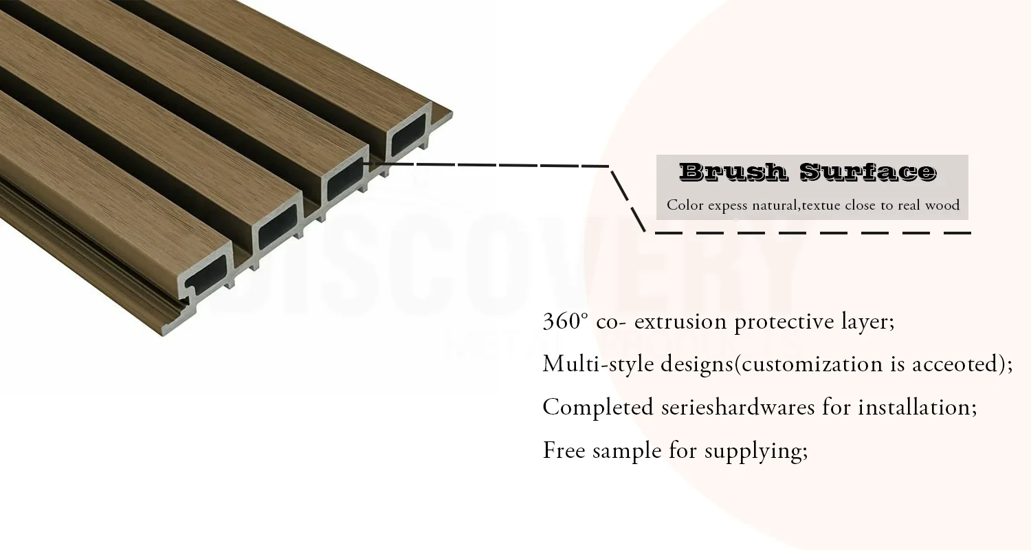 Wall Cladding Wpc Exterior Outdoor Composite External Wpc Wall Cladding ...