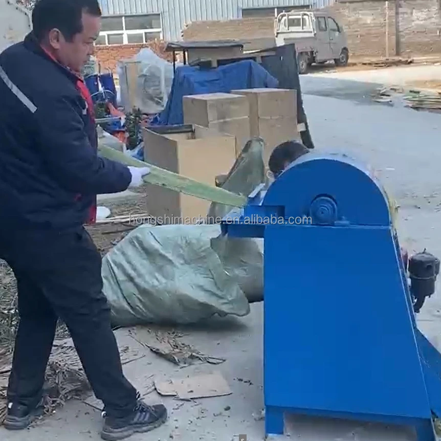 Good Quality Automatic Fiber Extraction Machine for Sisal Sisal Banana Fiber Opening Peeling Machine
