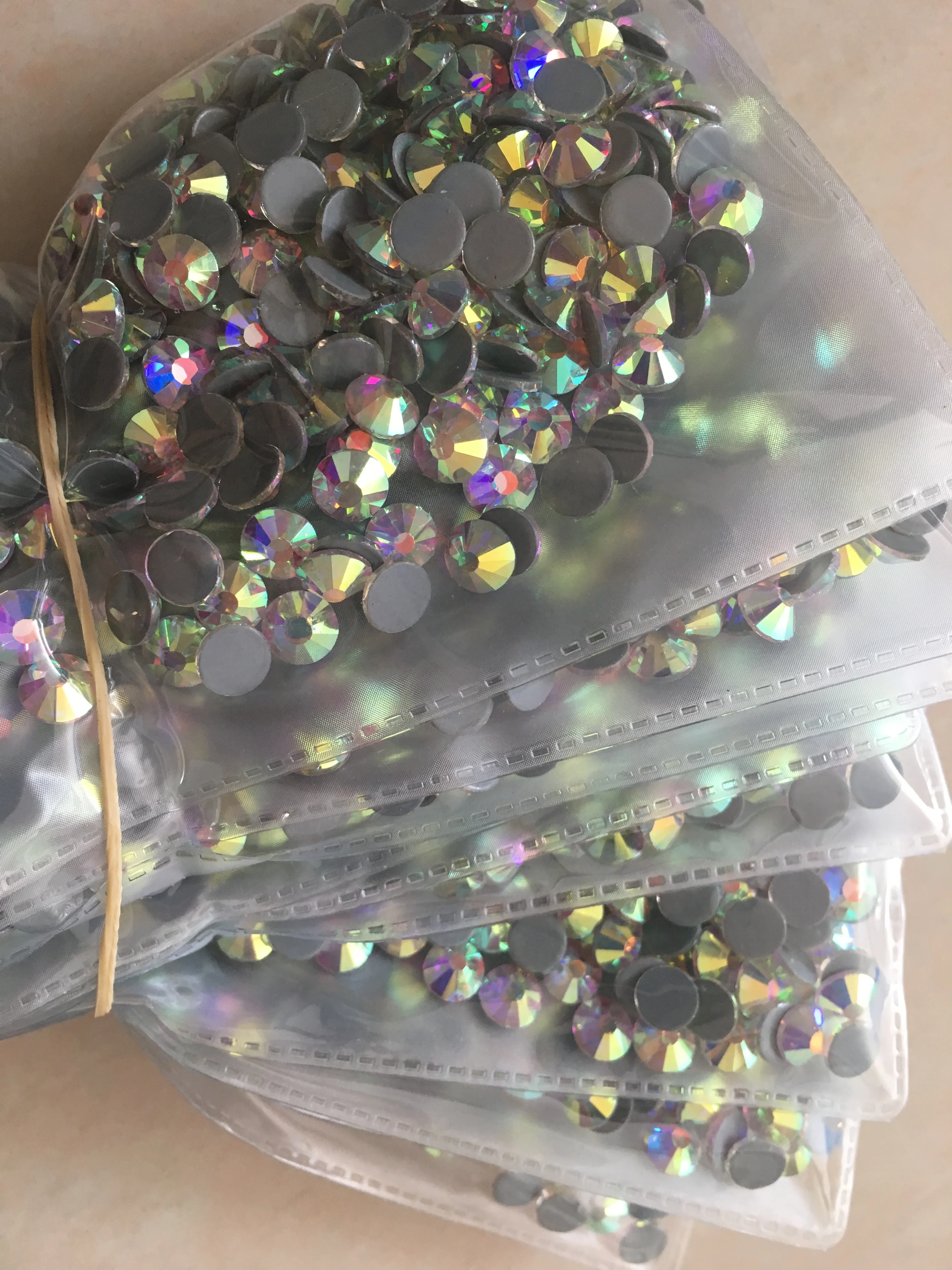 Strass Swarovski Hotfix (2038) SS 6 (2 Mm) Crystal AB - Foto 12