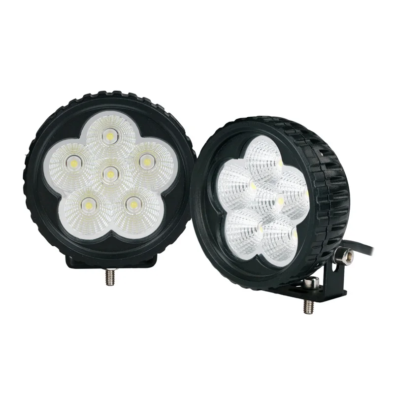 Tuff Plus 3.5 inch Round LED Work Lamp Construction Mining Agricultural Seal Beam LED Working Cargo Lighting
