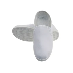 Pvc mesh grey autoclaveable work antistatic cleanroom shoe anti-static esd shoes