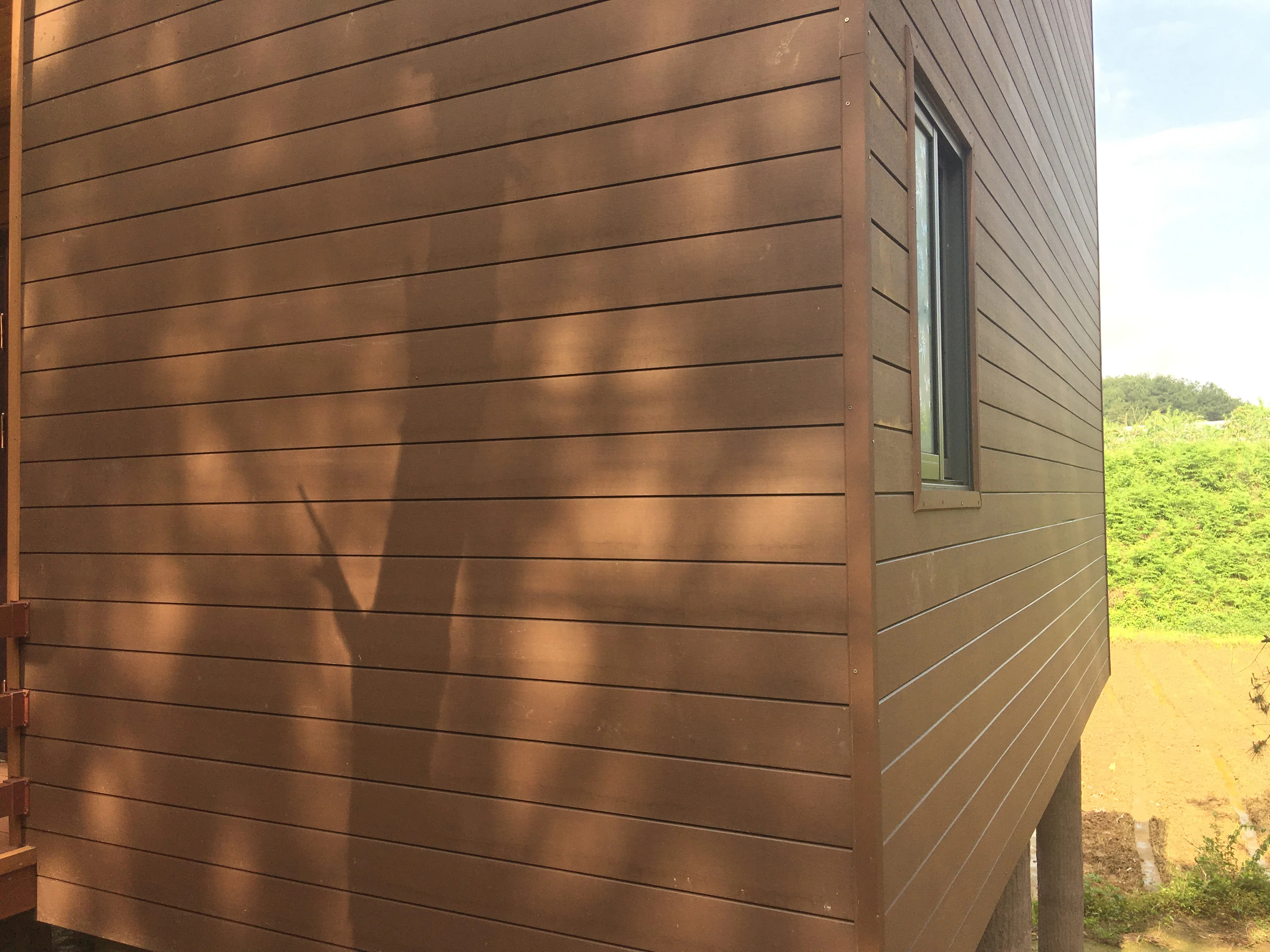 Hotselling Wall Wpc Panel Outdoor Cheap Wall Siding For House