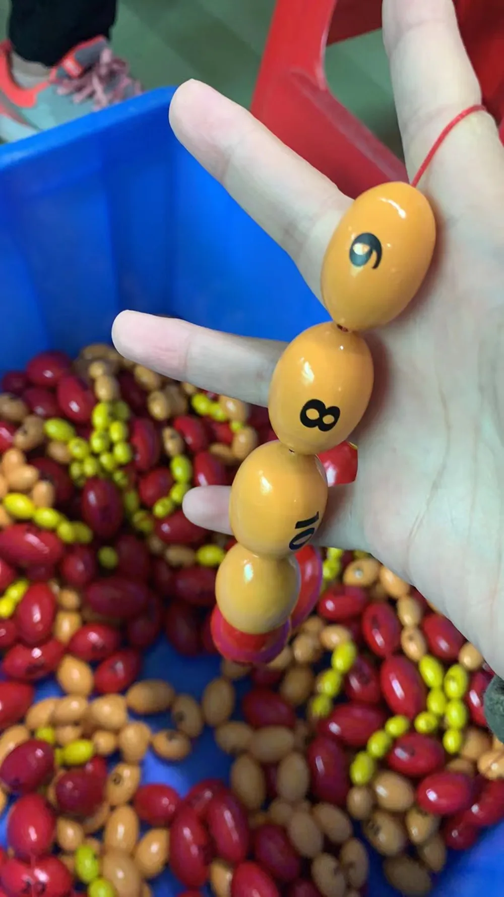 Orchidée Prader En Bois - Boules De Prader Chapelet Endocrinien Pour Mesure Testiculaire Clinique