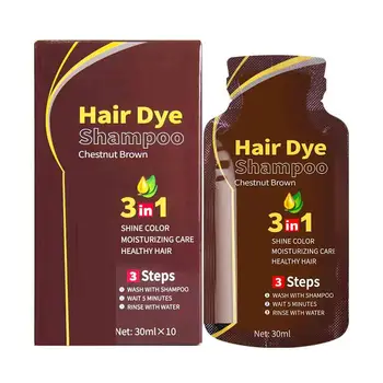 Meisaar Permanent Natural Herba Black Hair Color Shampoo 3 in 1 Cover Gray Hair White Color Meiduol Hair Dye Shampoo OEM ODM OBM