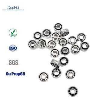 Quiet High Speed ABEC 9 1.5x 4x 2 Mini Stainless Steel Hybrid Ceramic Bearings 681XZZ Deep Groove Ball Bearings for Fingerboard